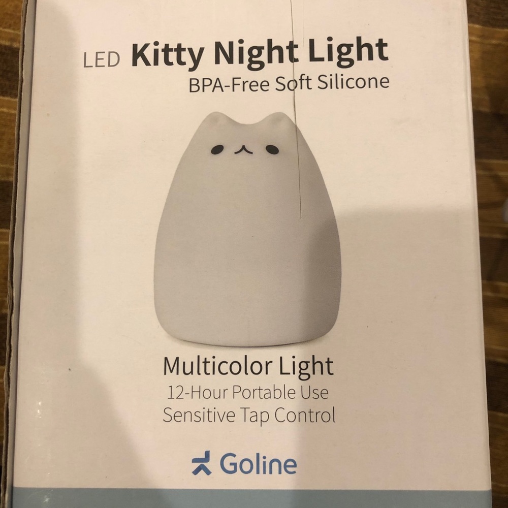 LED Kitty Night Light